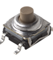 Tact Switch with Rocker Option for SMT