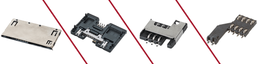 Smart card connectors