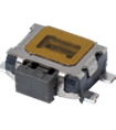 Tact 3.6 x 3.5, 1.25 mm H, Microminiature SMT Side Actuated