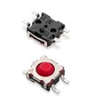 6mm Compact Top Mount Endurance SMT Tactile Switch