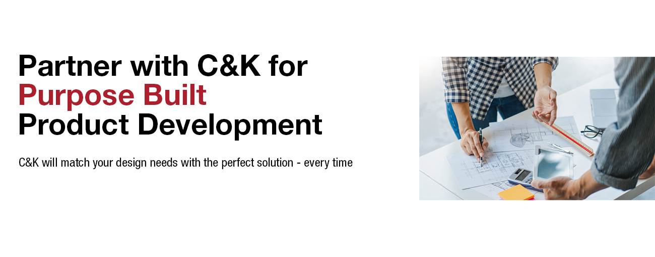 C&K Purpose Built Product Banner